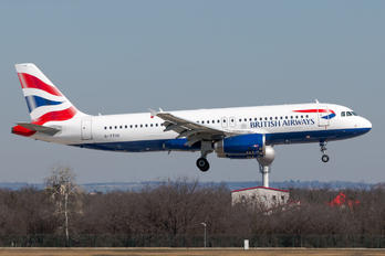 G-TTOE - British Airways Airbus A320
