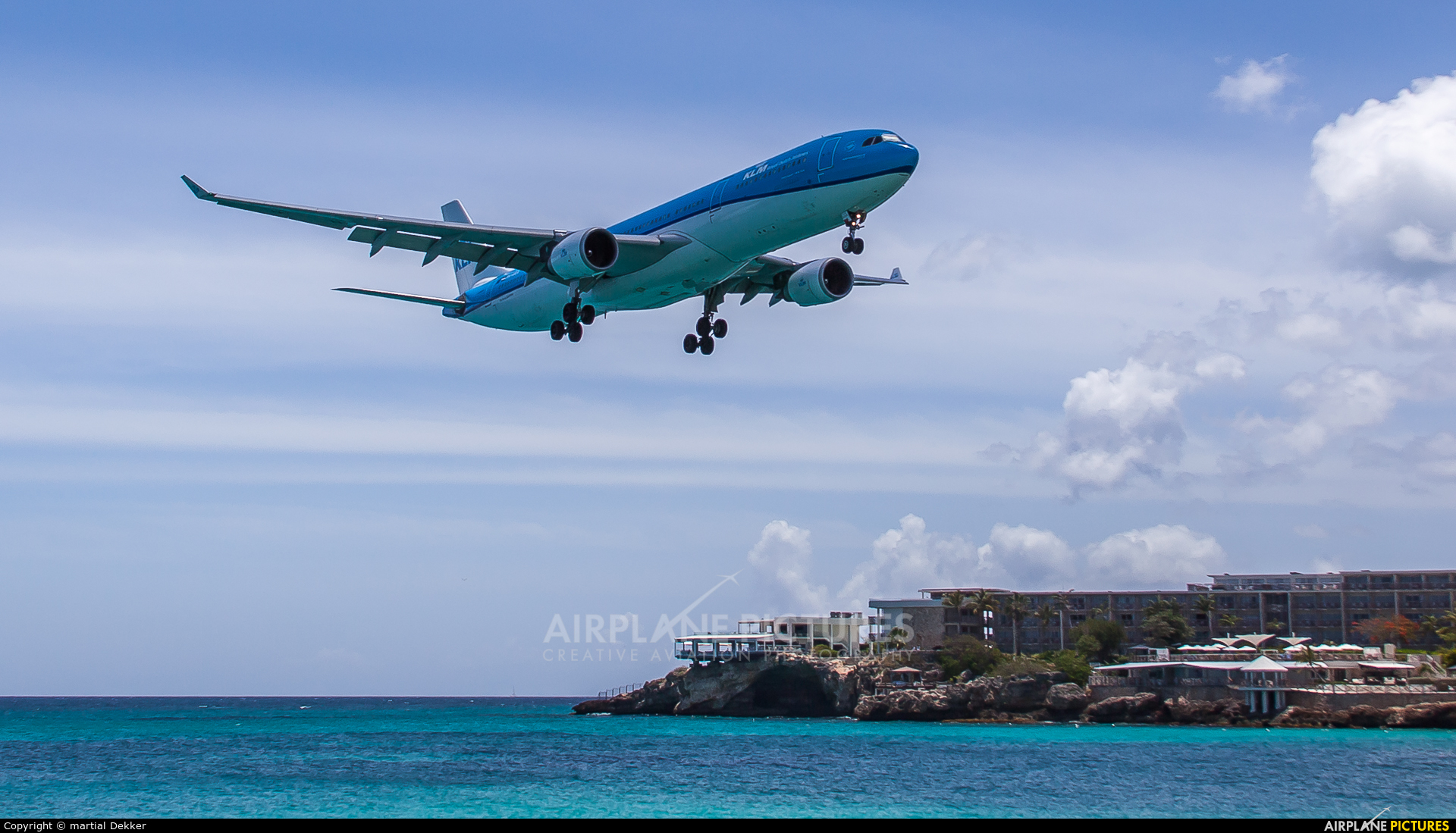 KLM PH-AKA aircraft at Sint Maarten - Princess Juliana Intl