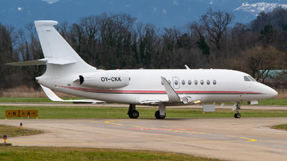 OY-CKK - Air Alsie Dassault Falcon 2000 DX, EX