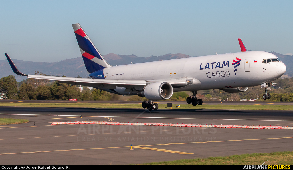 LATAM Cargo CC-CXD aircraft at San Jose - Juan Santamaría Intl