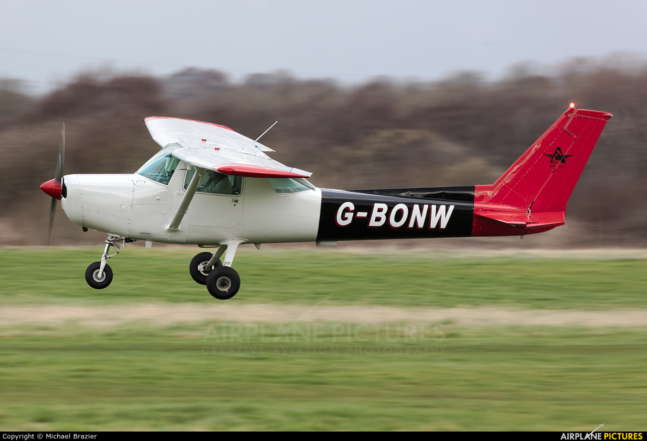 LAC Flying School G-BONW aircraft at Manchester - Barton