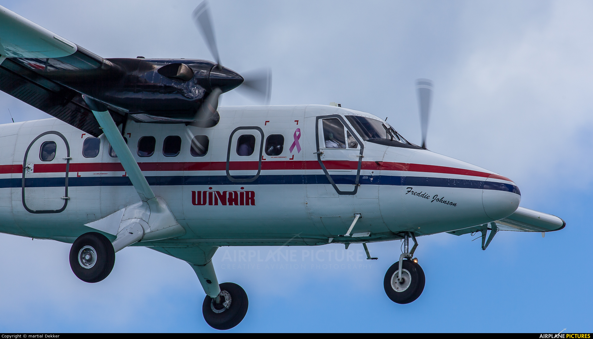 Winair PJ-WIP aircraft at Sint Maarten - Princess Juliana Intl