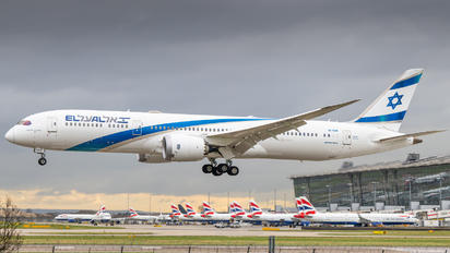 4X-EDB - El Al Israel Airlines Boeing 787-9 Dreamliner