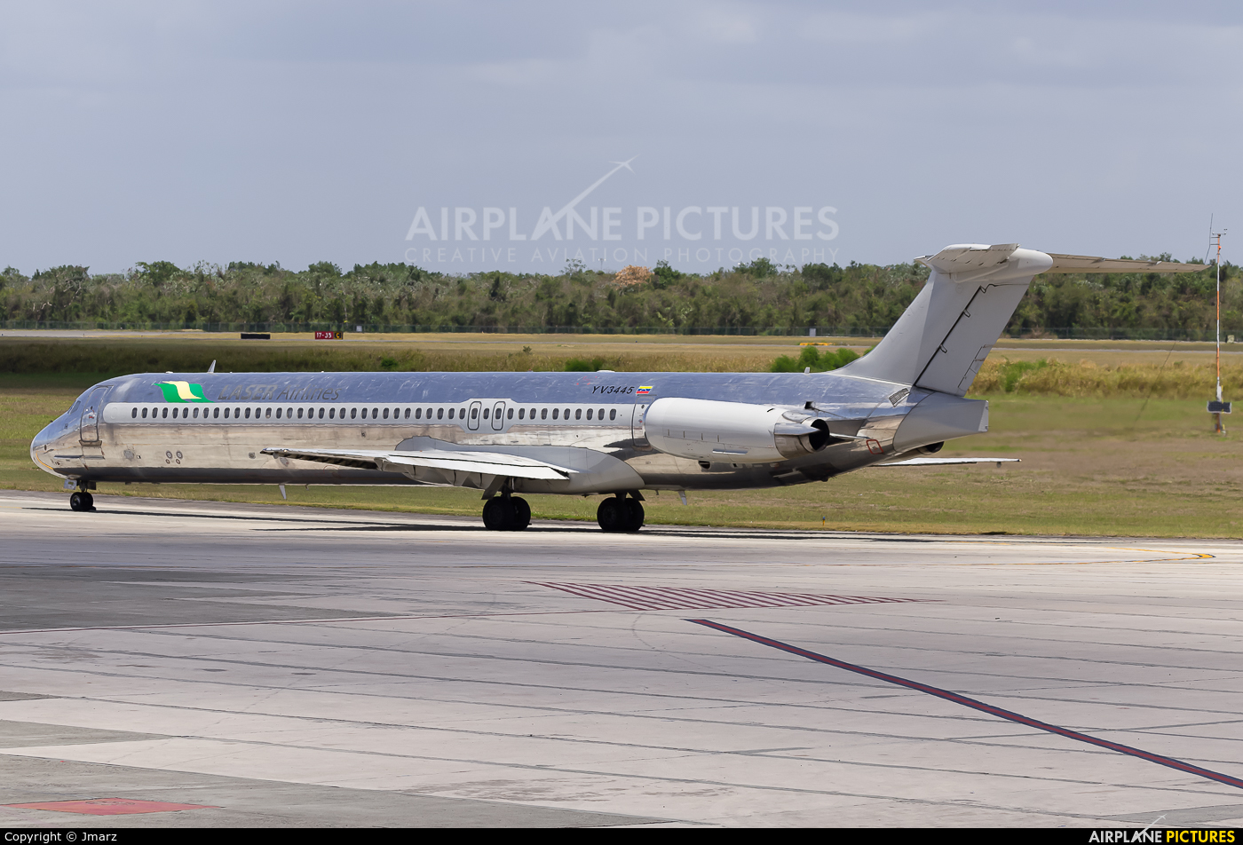 Laser Airlines YV3445 aircraft at Santo Domingo - Aeropuerto de las Americas