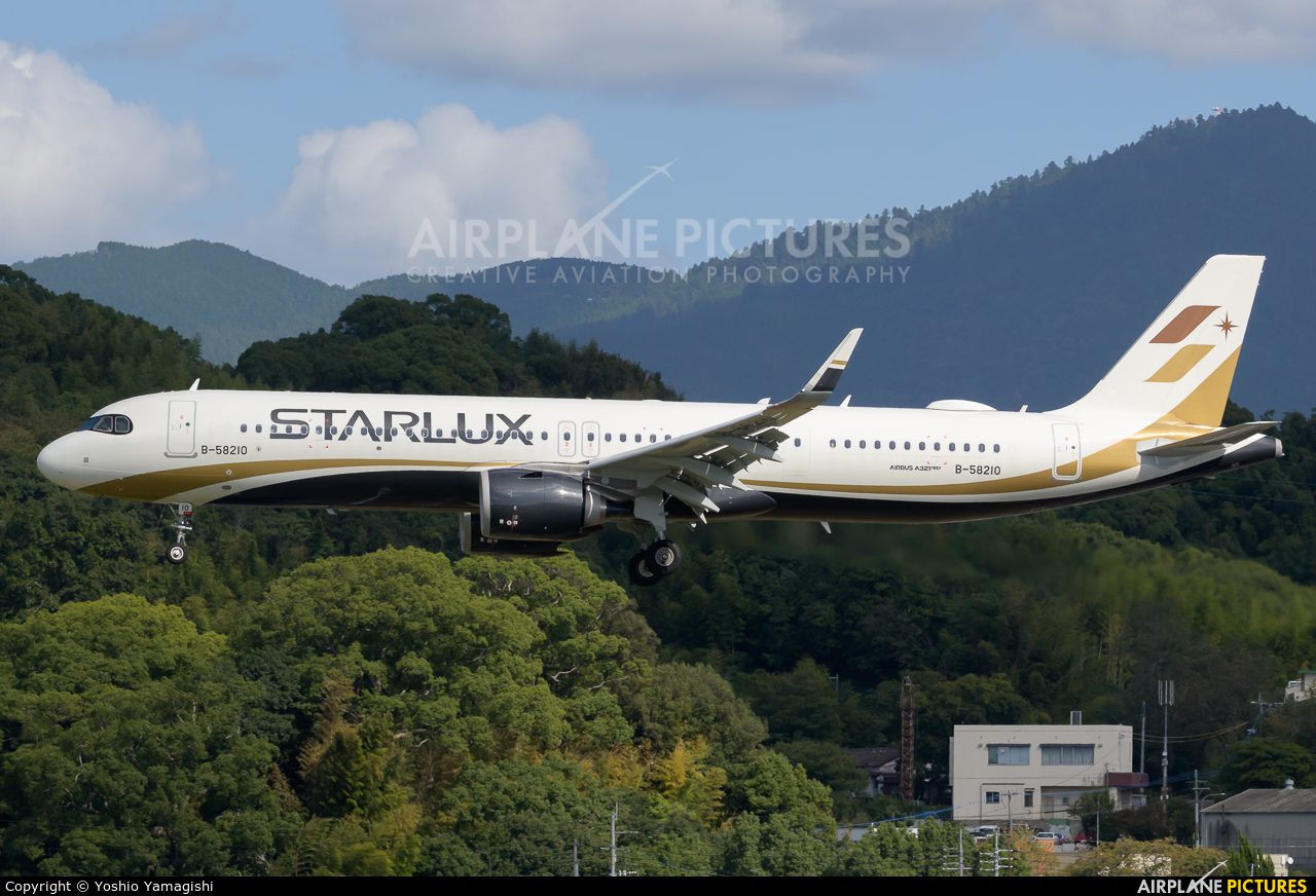 Starlux Airlines B-58210 aircraft at Fukuoka