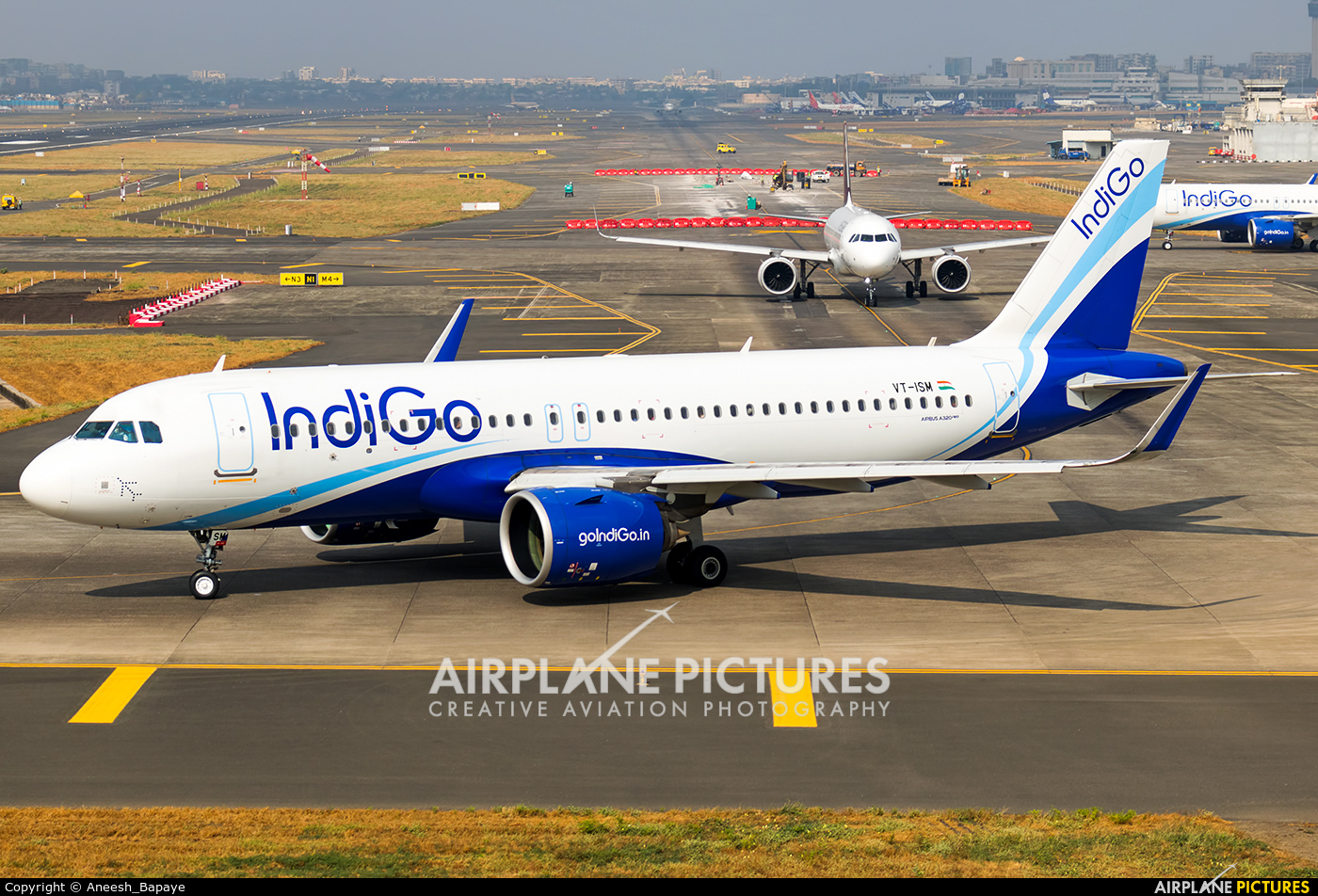 IndiGo VT-ISM aircraft at Mumbai - Chhatrapati Shivaji Intl