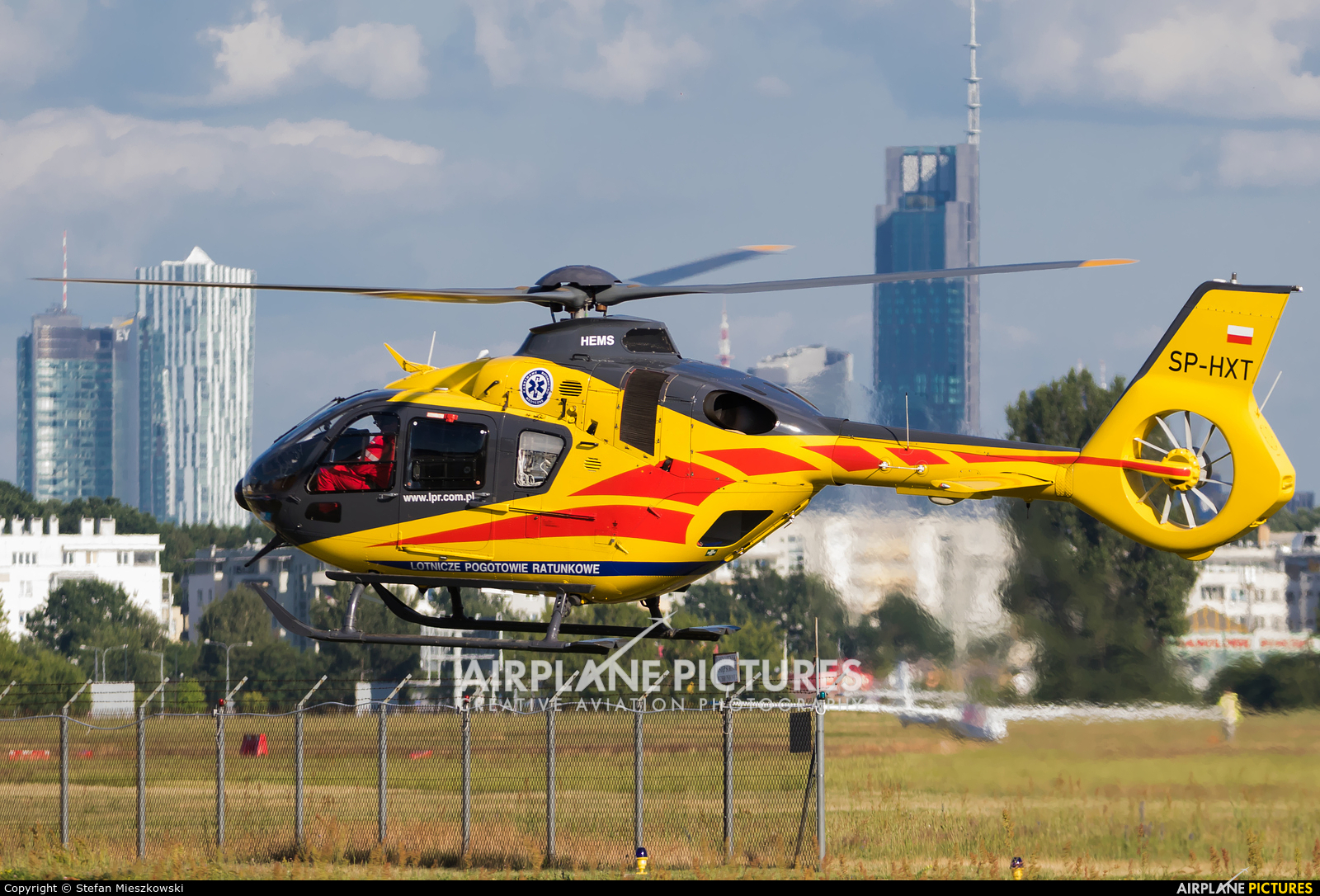 Polish Medical Air Rescue - Lotnicze Pogotowie Ratunkowe SP-HXT aircraft at Warsaw - Babice