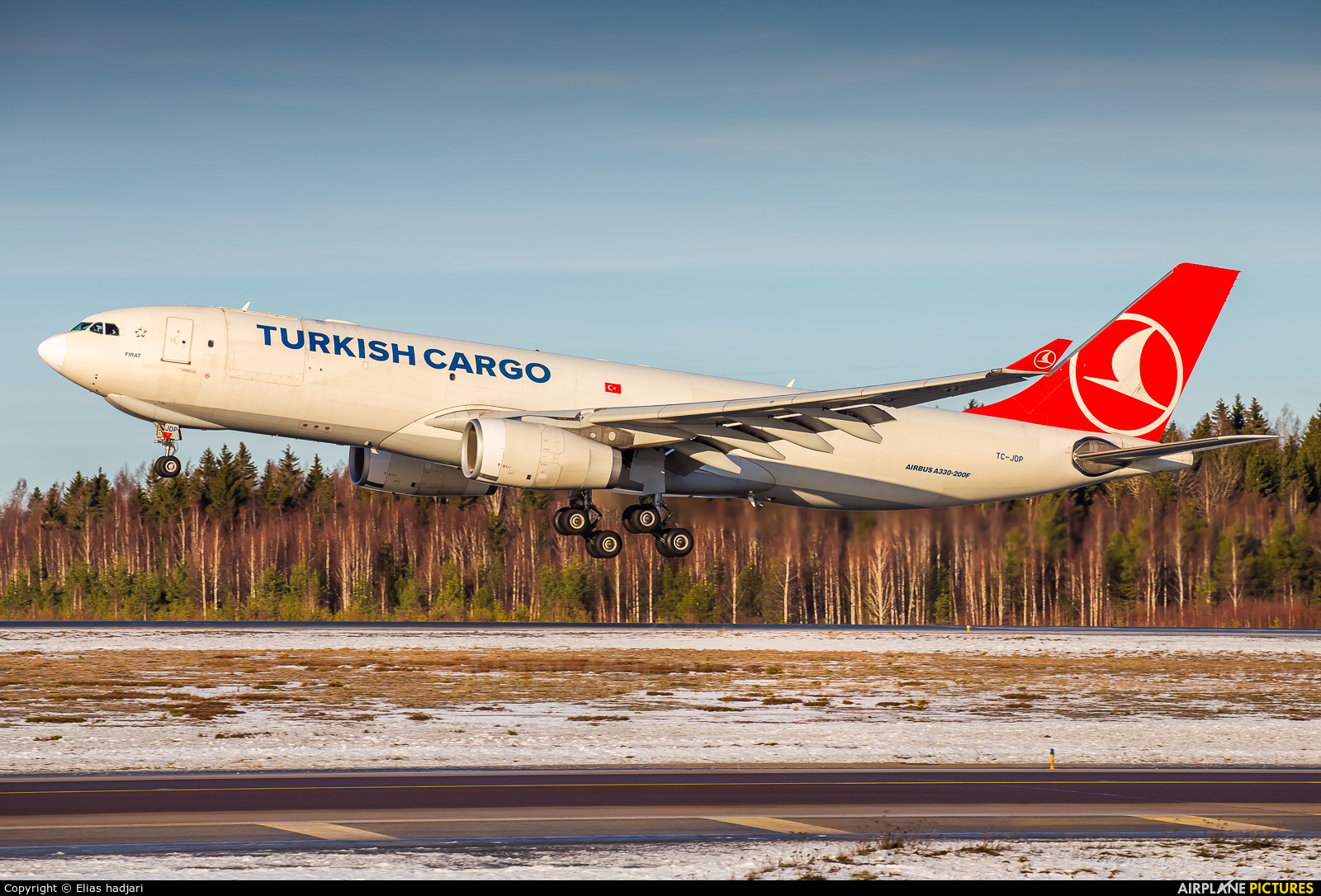 Turkish Cargo TC-JDP aircraft at Helsinki - Vantaa