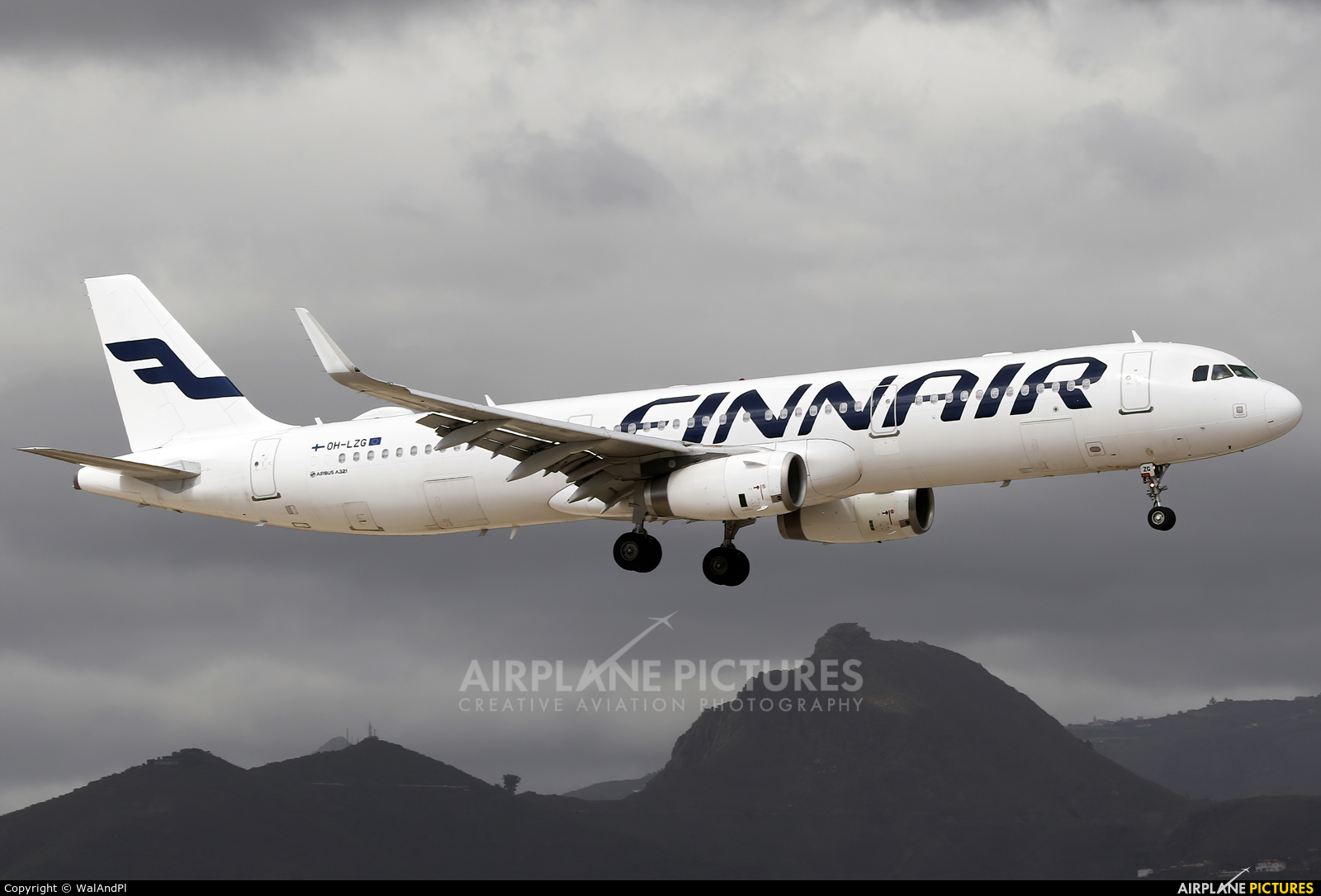 Finnair OH-LZG aircraft at Tenerife Sur - Reina Sofia