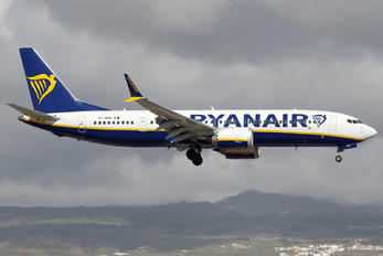 EI-HGR - Ryanair Boeing 737-8-200 MAX