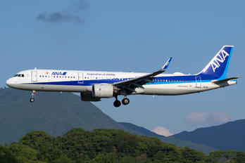 JA141A - ANA - All Nippon Airways Airbus A321
