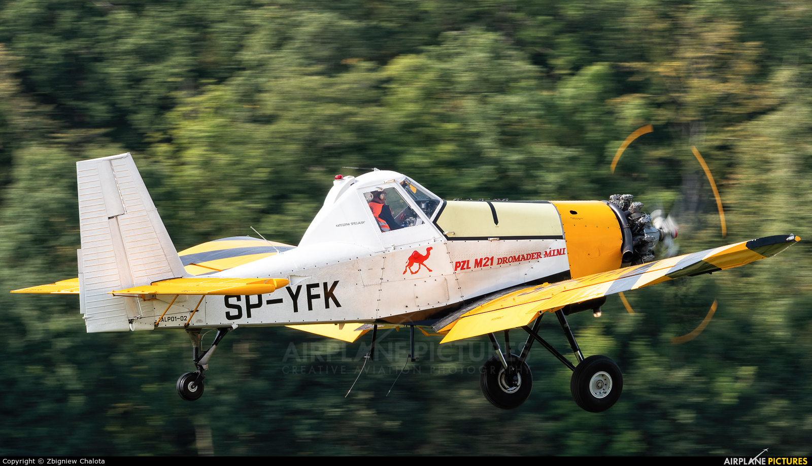 Private SP-YFK aircraft at Hahnweide