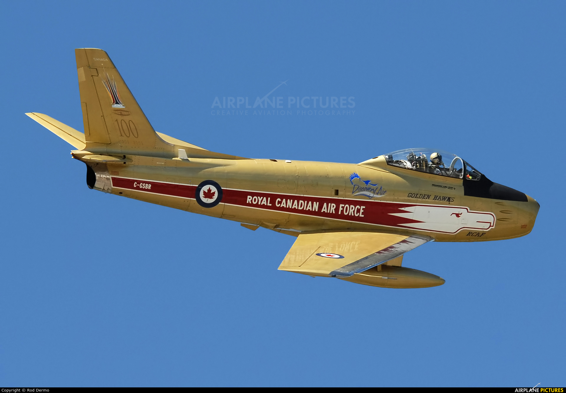 Vintage Wings of Canada C-GSBR aircraft at Kitchener - Waterloo, ON