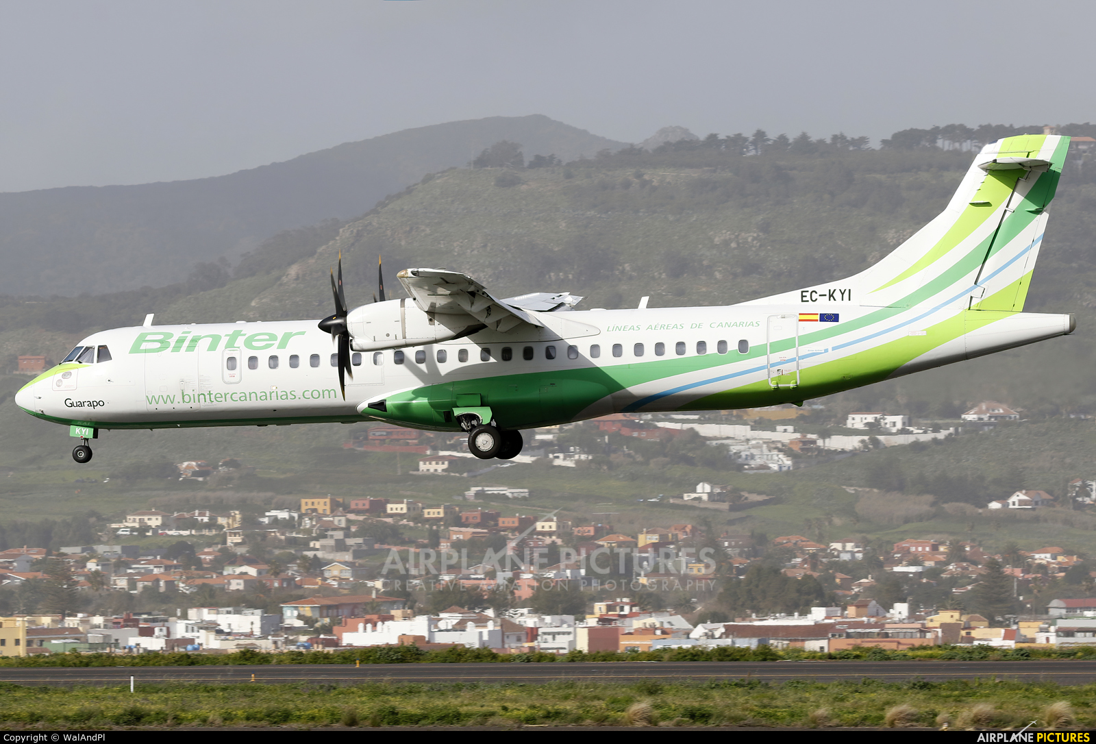 Binter Canarias EC-KYI aircraft at Tenerife Norte - Los Rodeos
