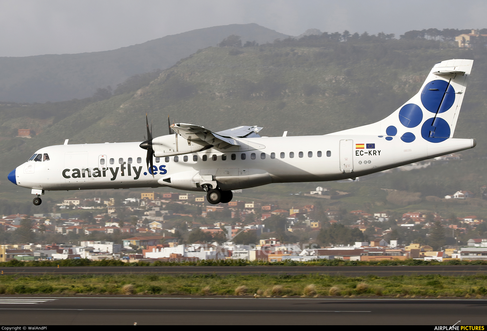 CanaryFly EC-KRY aircraft at Tenerife Norte - Los Rodeos