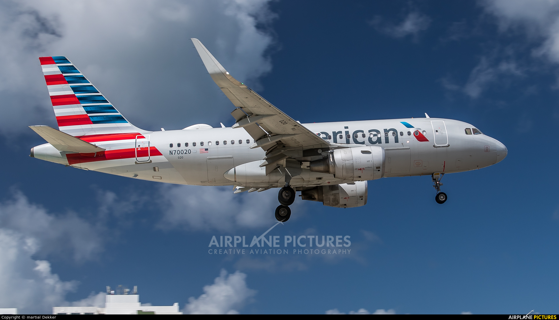 American Airlines N70020 aircraft at Sint Maarten - Princess Juliana Intl