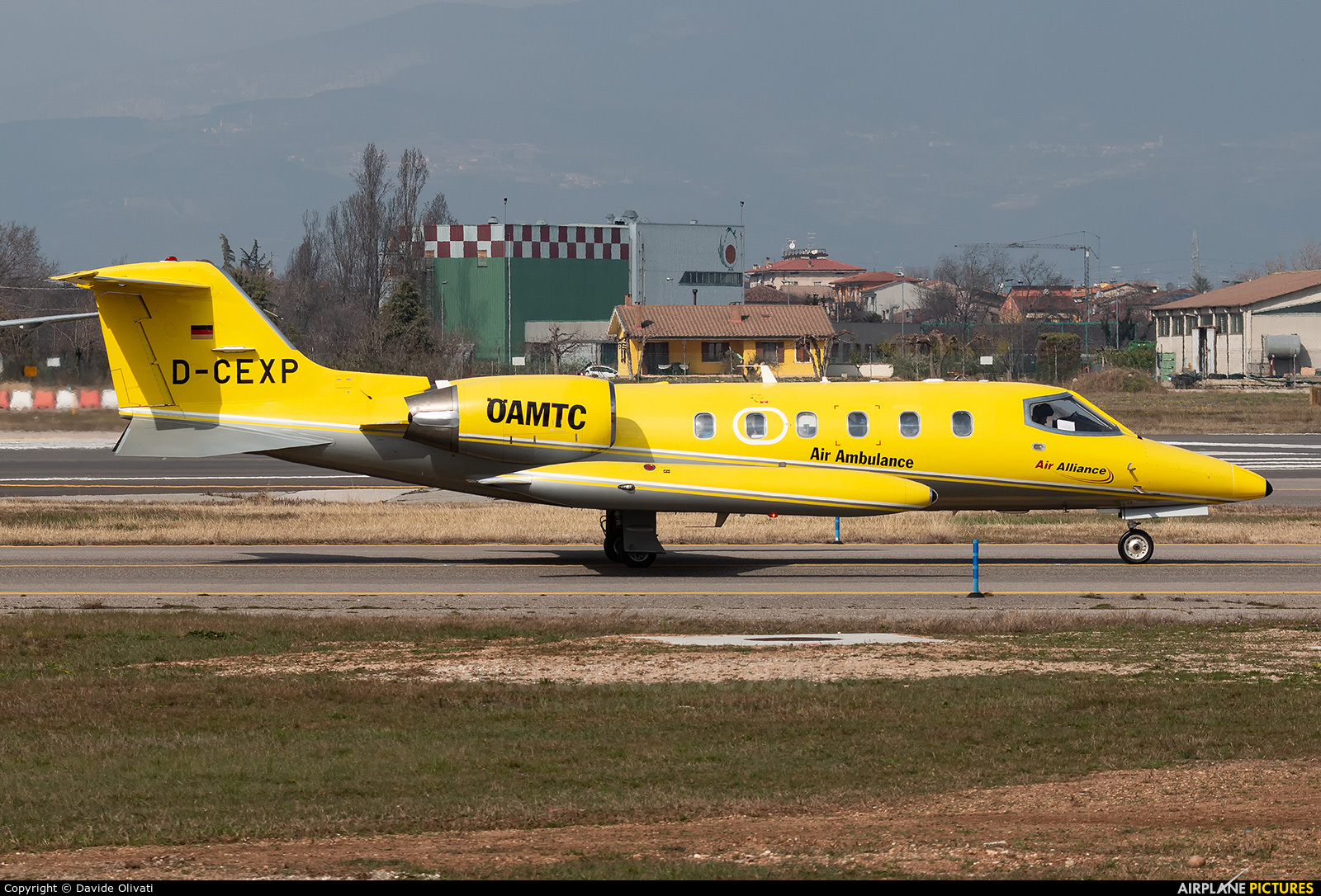 Air Alliance D-CEXP aircraft at Verona - Villafranca