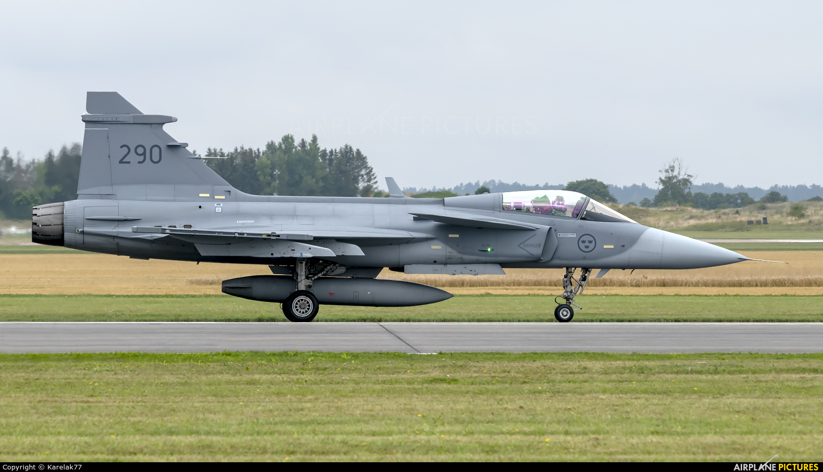 Sweden - Air Force 290 aircraft at Sweden/Uppsala