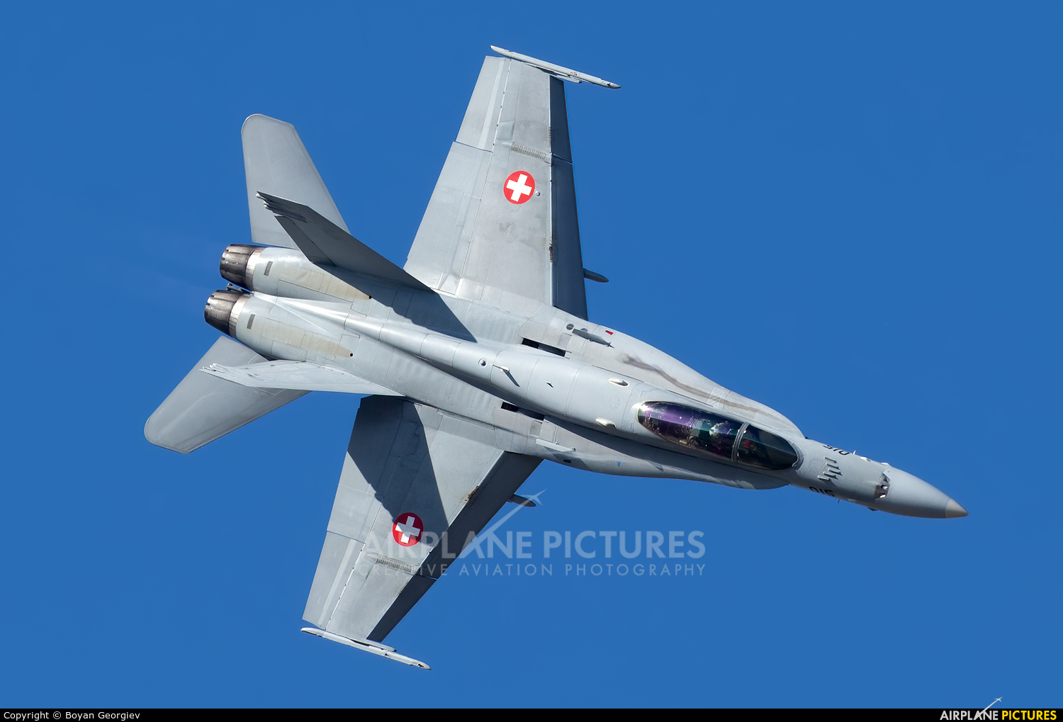 Switzerland - Air Force J-5015 aircraft at Tanagra
