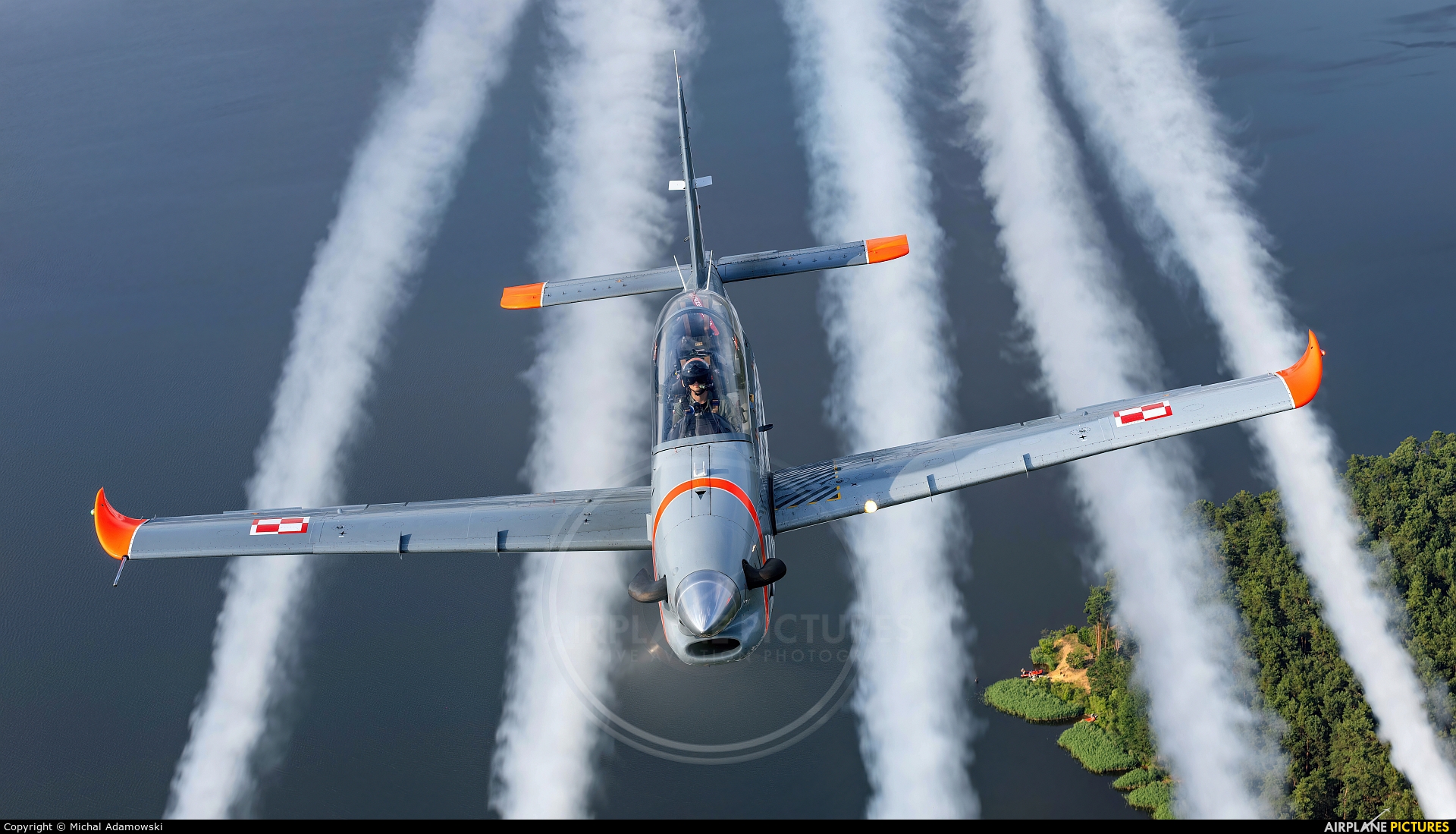Poland - Air Force "Orlik Acrobatic Group" 043 aircraft at Off Airport - Poland