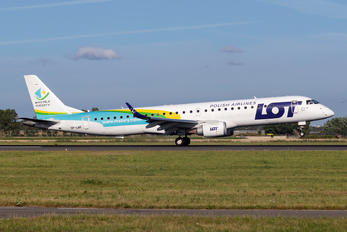 SP-LNF - LOT - Polish Airlines Embraer ERJ-195 (190-200)