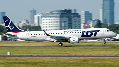 SP-LMA - LOT - Polish Airlines Embraer ERJ-190 (190-100)