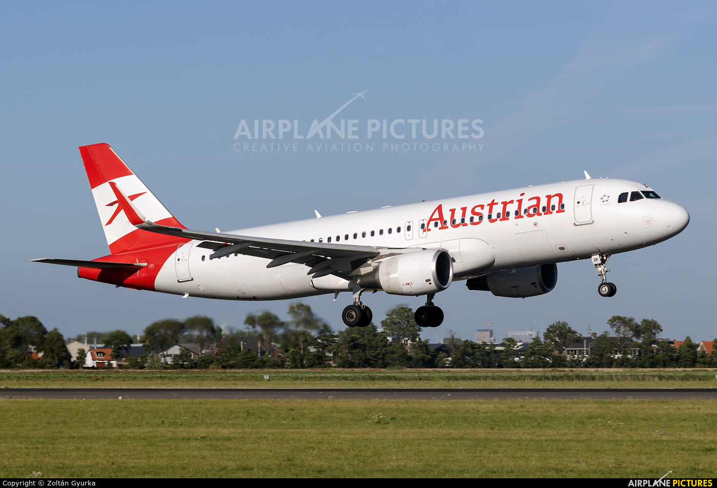 Austrian Airlines/Arrows/Tyrolean OE-LZF aircraft at Amsterdam - Schiphol
