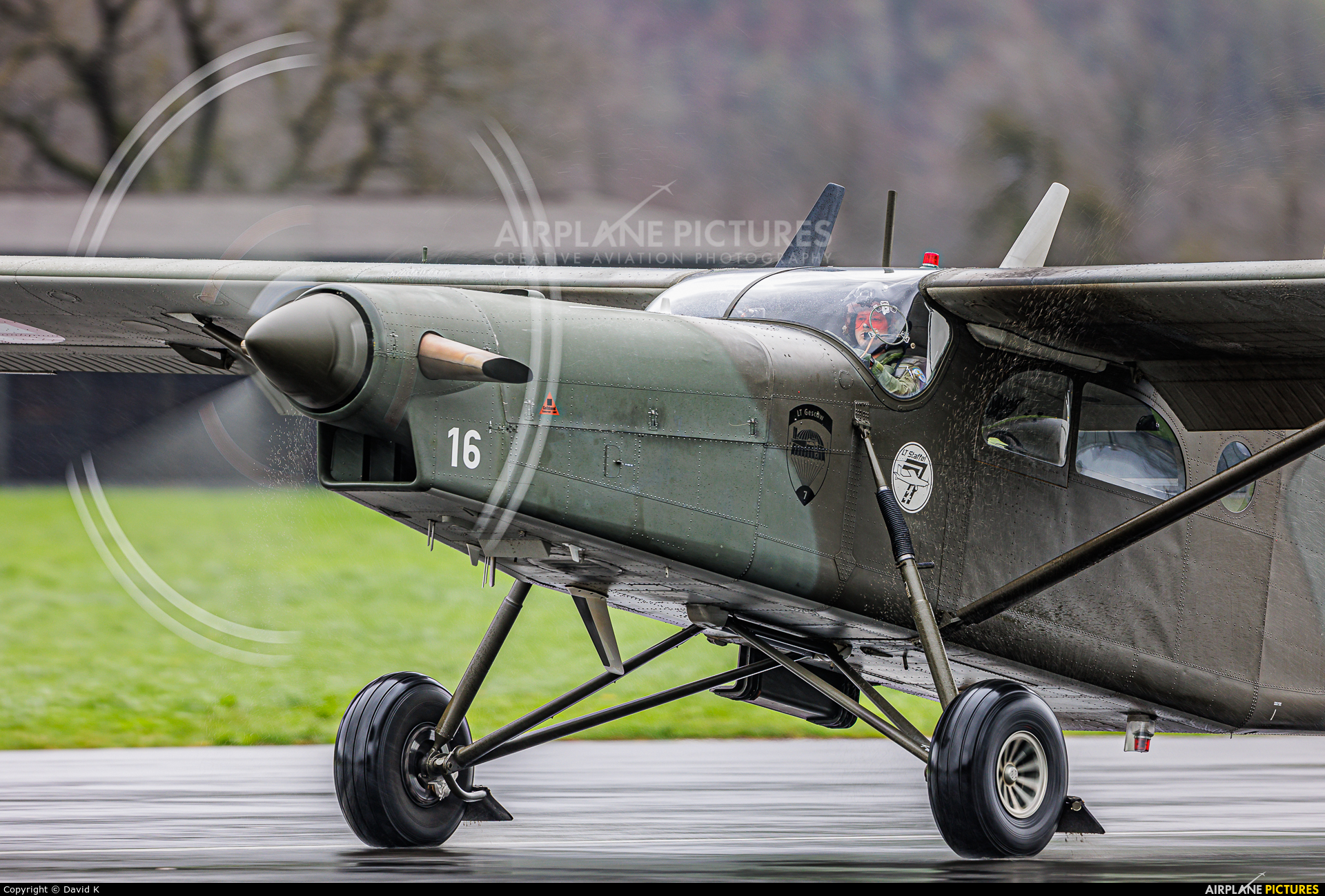 Switzerland - Air Force V-616 aircraft at Alpnach