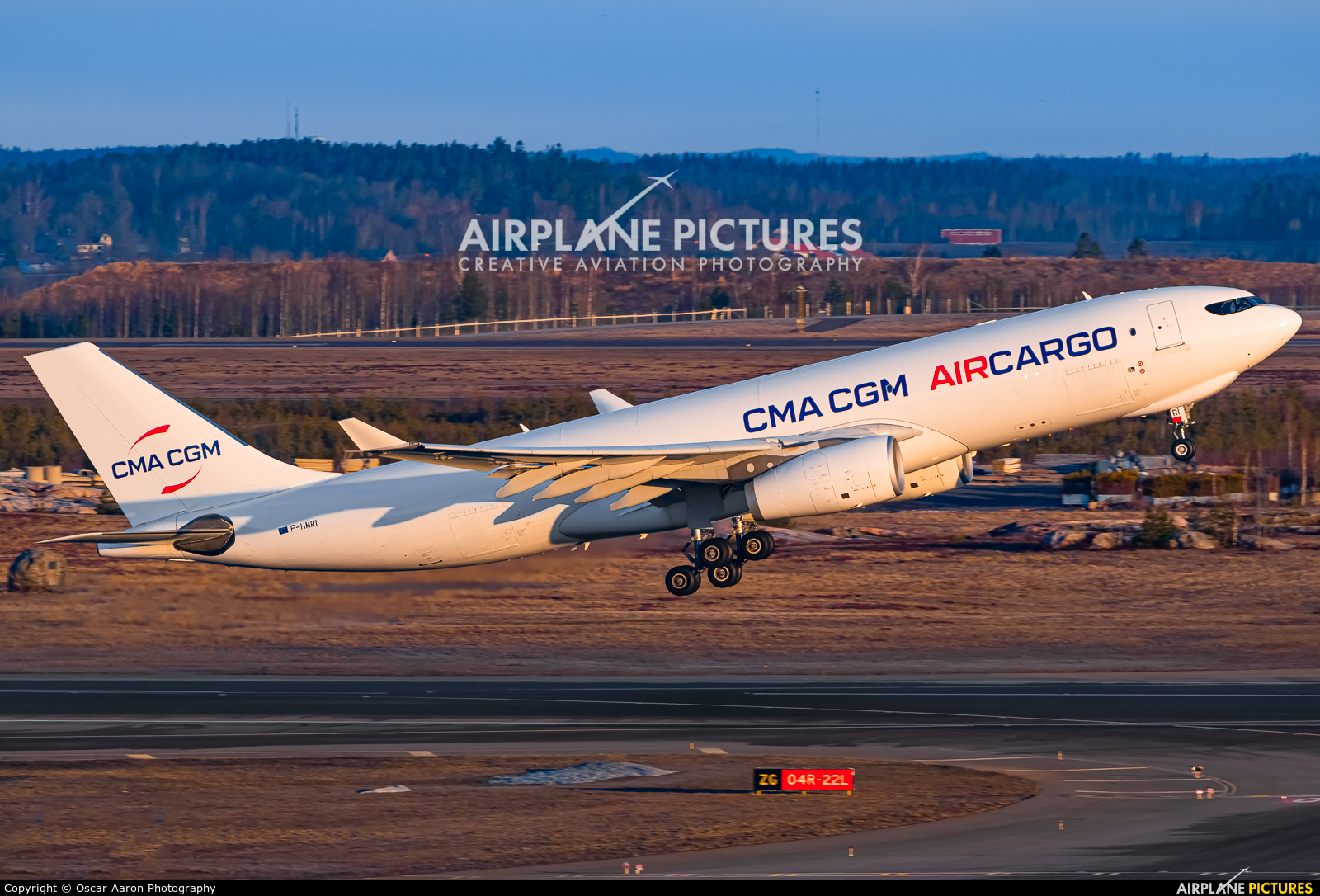 CMA CGM Air Cargo F-HMRI aircraft at Helsinki - Vantaa