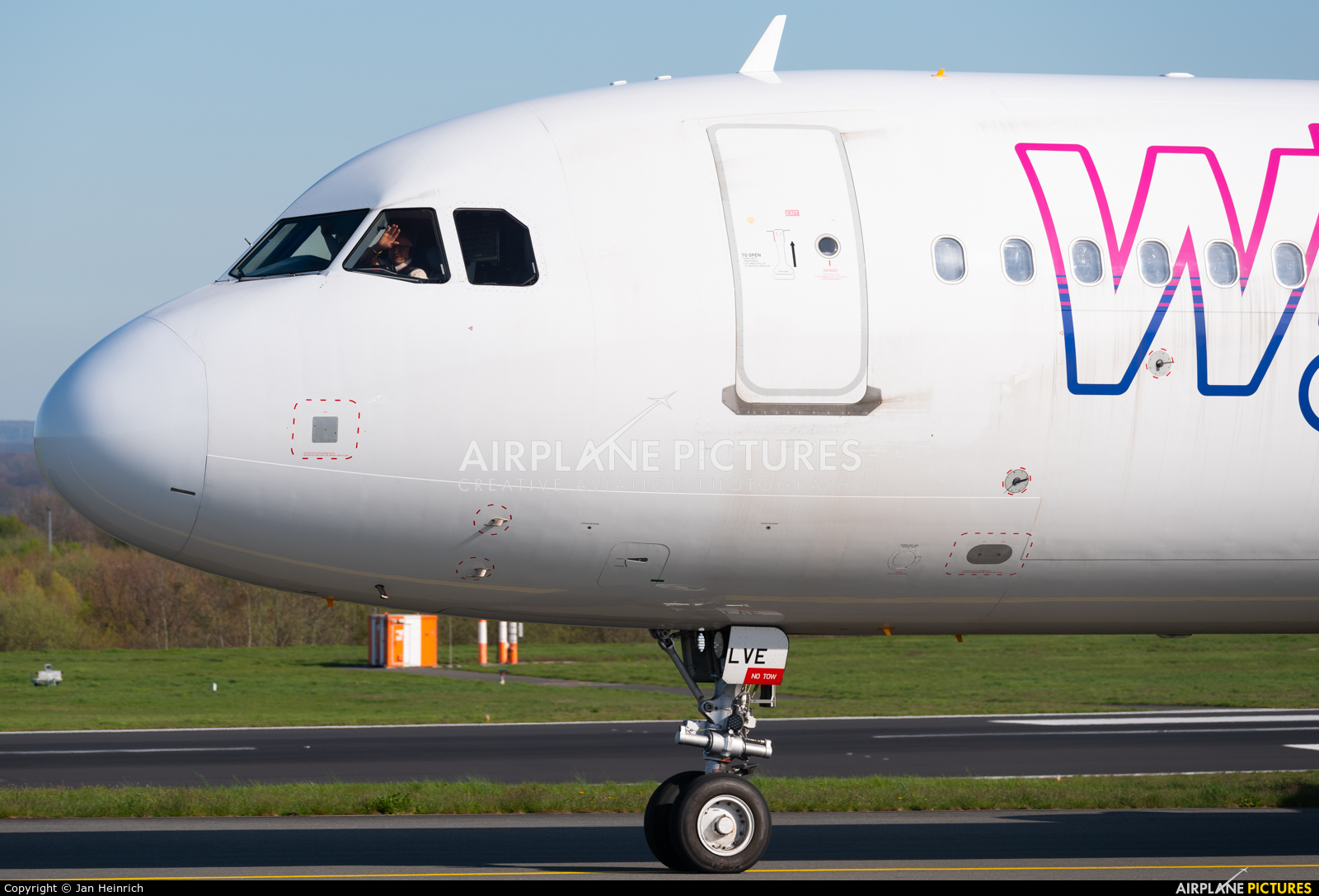 Wizz Air HA-LVE aircraft at Dortmund - Wickede