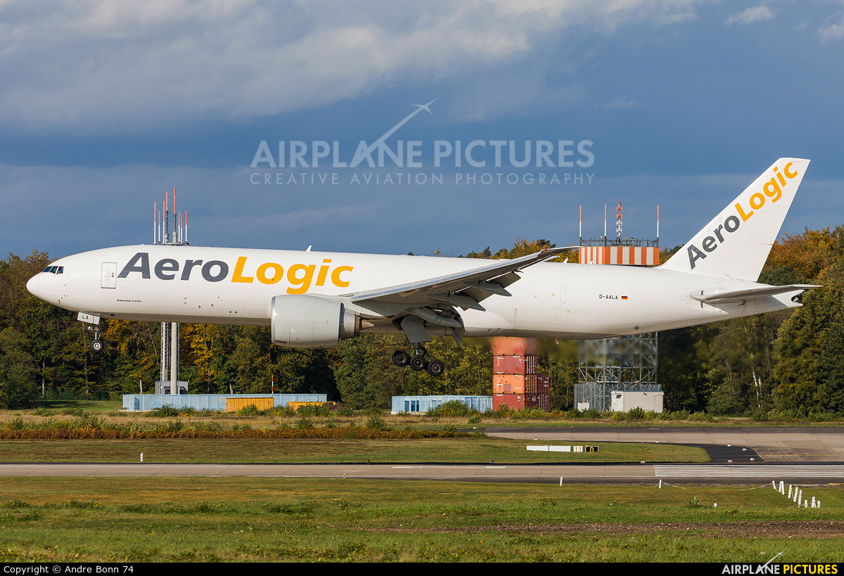 AeroLogic D-AALA aircraft at Cologne Bonn - Konrad Adenauer