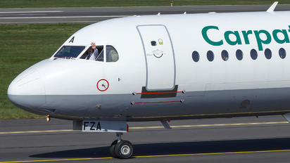 YR-FZA - Carpatair Fokker 100