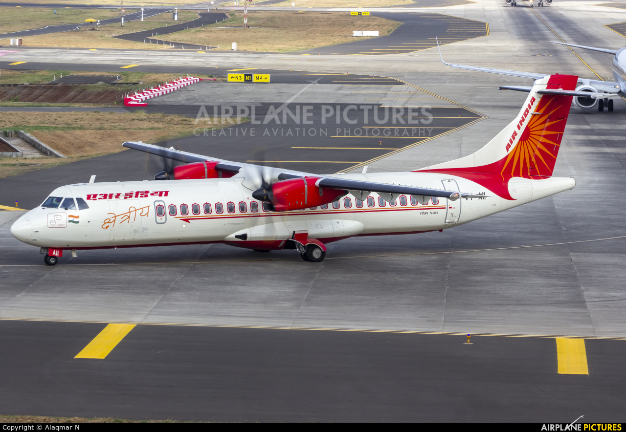 Air India Regional VT-AII aircraft at Mumbai - Chhatrapati Shivaji Intl