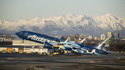 N932AK - Alaska Airlines Boeing 737-9 MAX