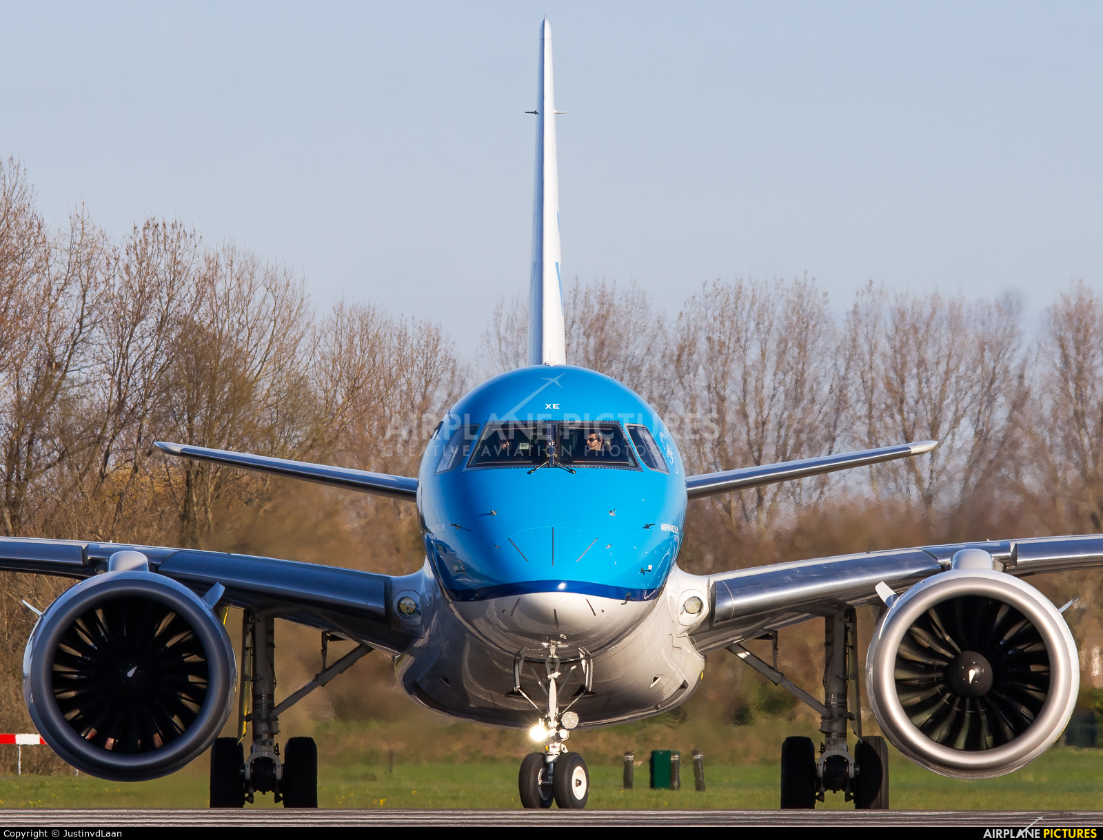 KLM Cityhopper PH-NXE aircraft at Amsterdam - Schiphol