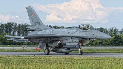 4059 - Poland - Air Force Lockheed Martin F-16C block 52+ Jastrząb