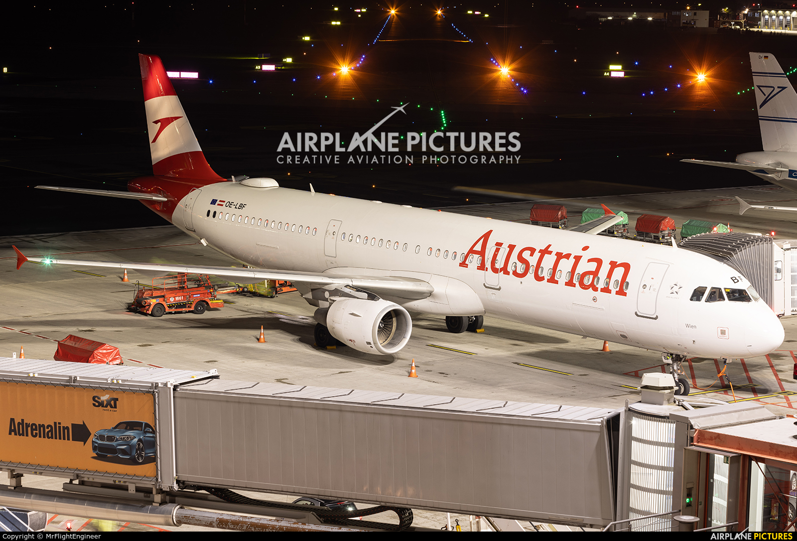 Austrian Airlines/Arrows/Tyrolean OE-LBF aircraft at Hamburg - Fuhlsbüttel