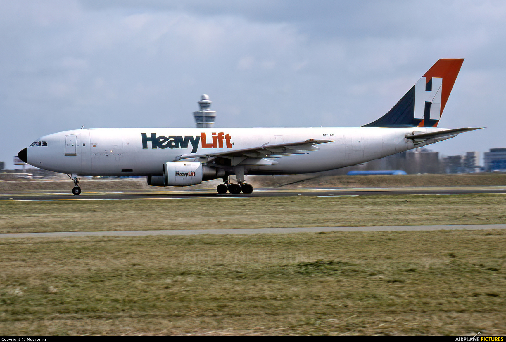 HeavyLift Cargo Airlines EI-TLN aircraft at Amsterdam - Schiphol