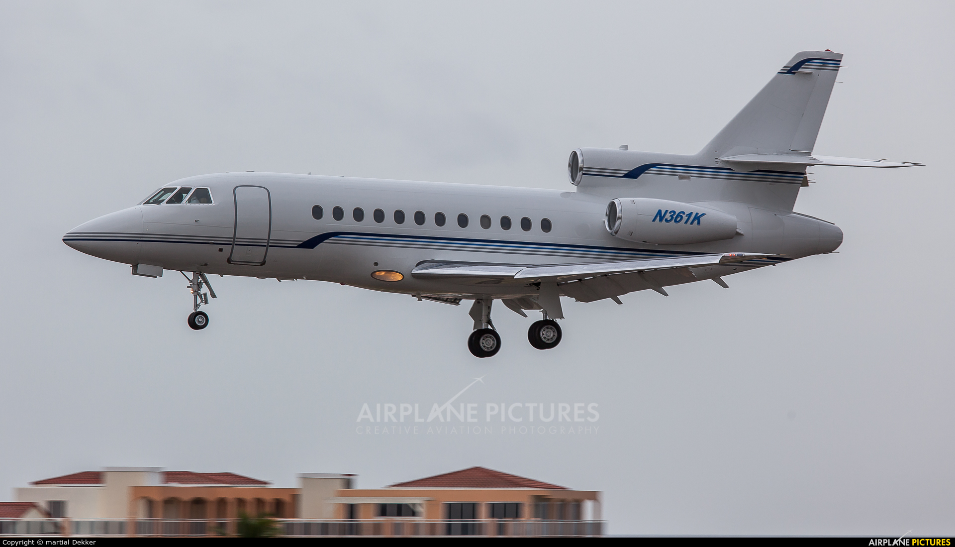Private N361K aircraft at Sint Maarten - Princess Juliana Intl