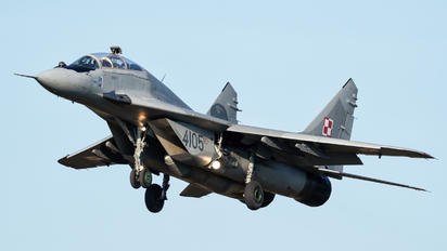 4105 - Poland - Air Force Mikoyan-Gurevich MiG-29UB