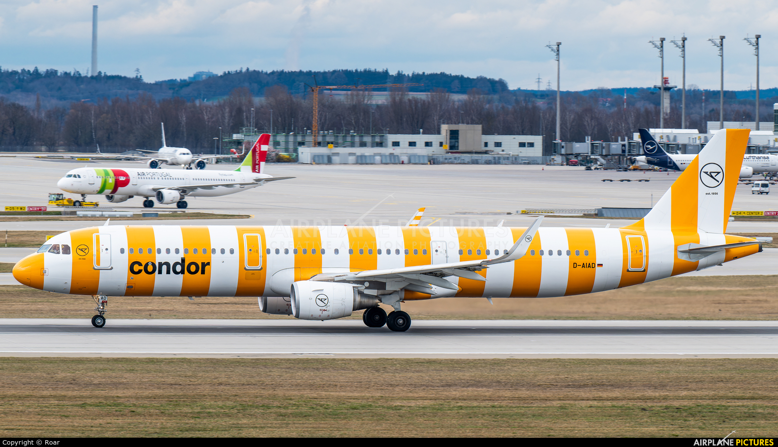 Condor D-AIAD aircraft at Munich