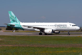 5B-DDR - Cyprus Airways Airbus A320