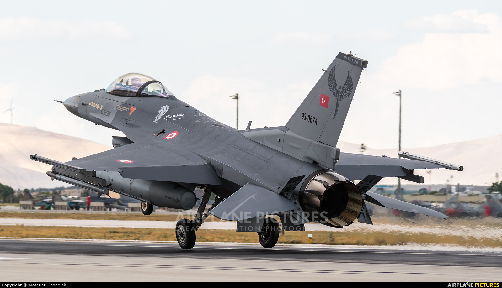Turkey - Air Force 93-0674 aircraft at Konya