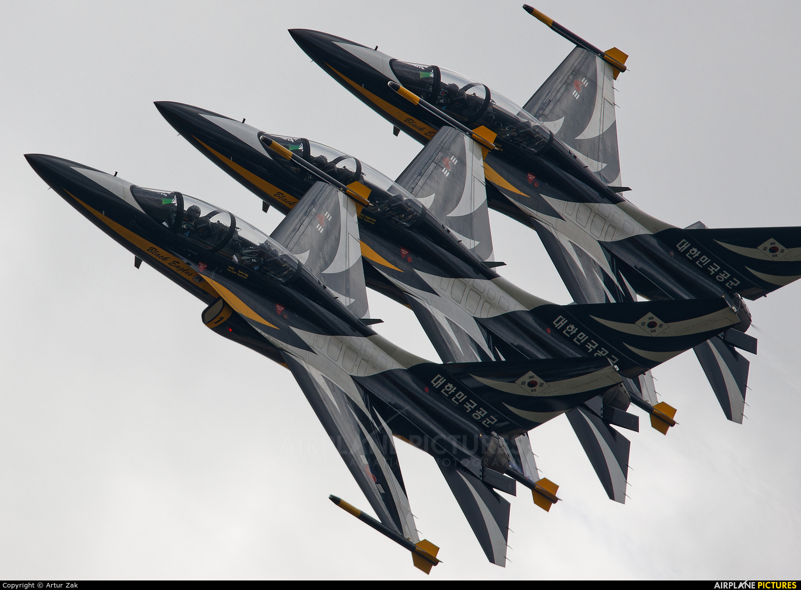 Korea (South) - Air Force: Black Eagles 10-0051 aircraft at Fairford