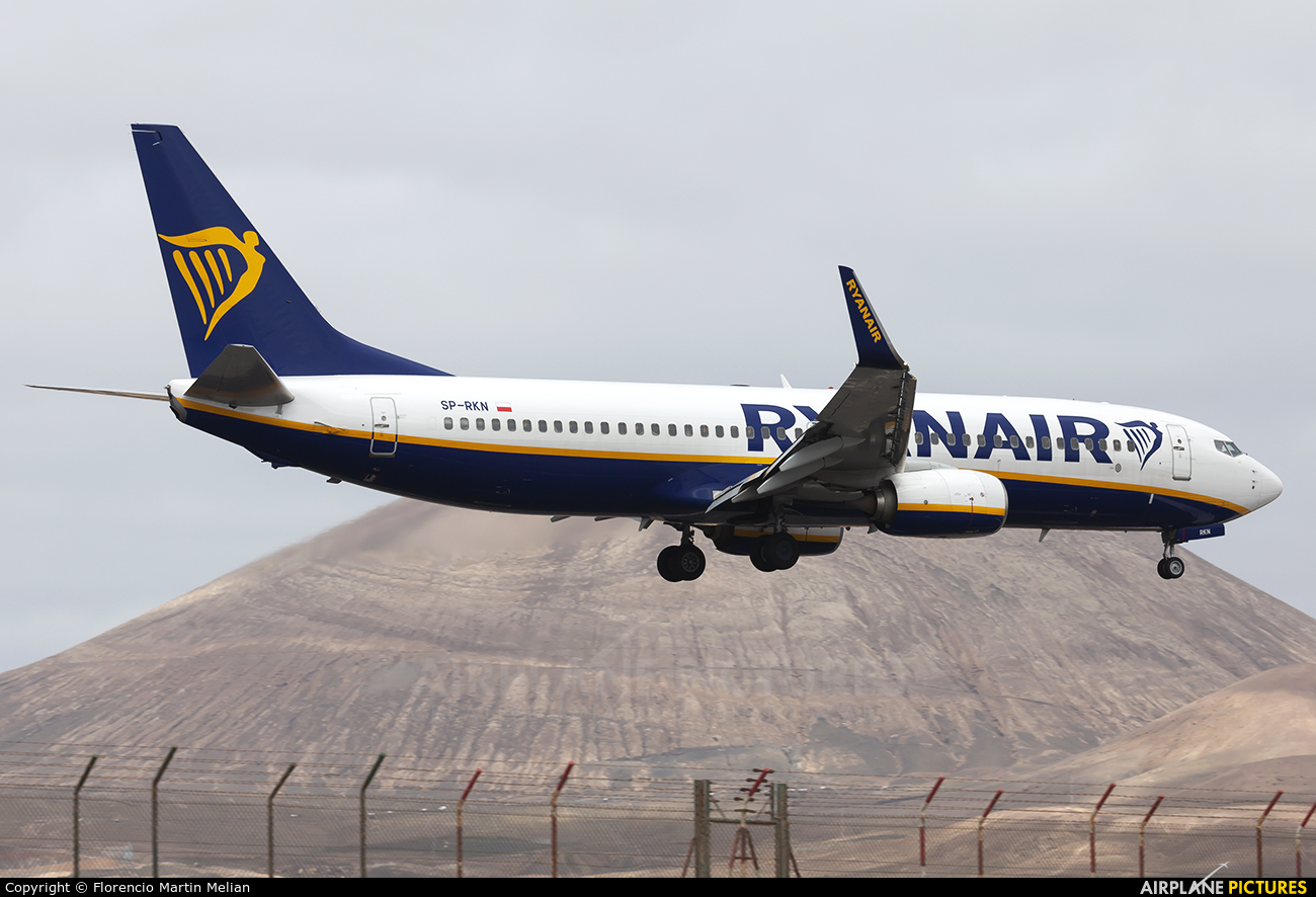 Ryanair Sun SP-RKN aircraft at Lanzarote - Arrecife