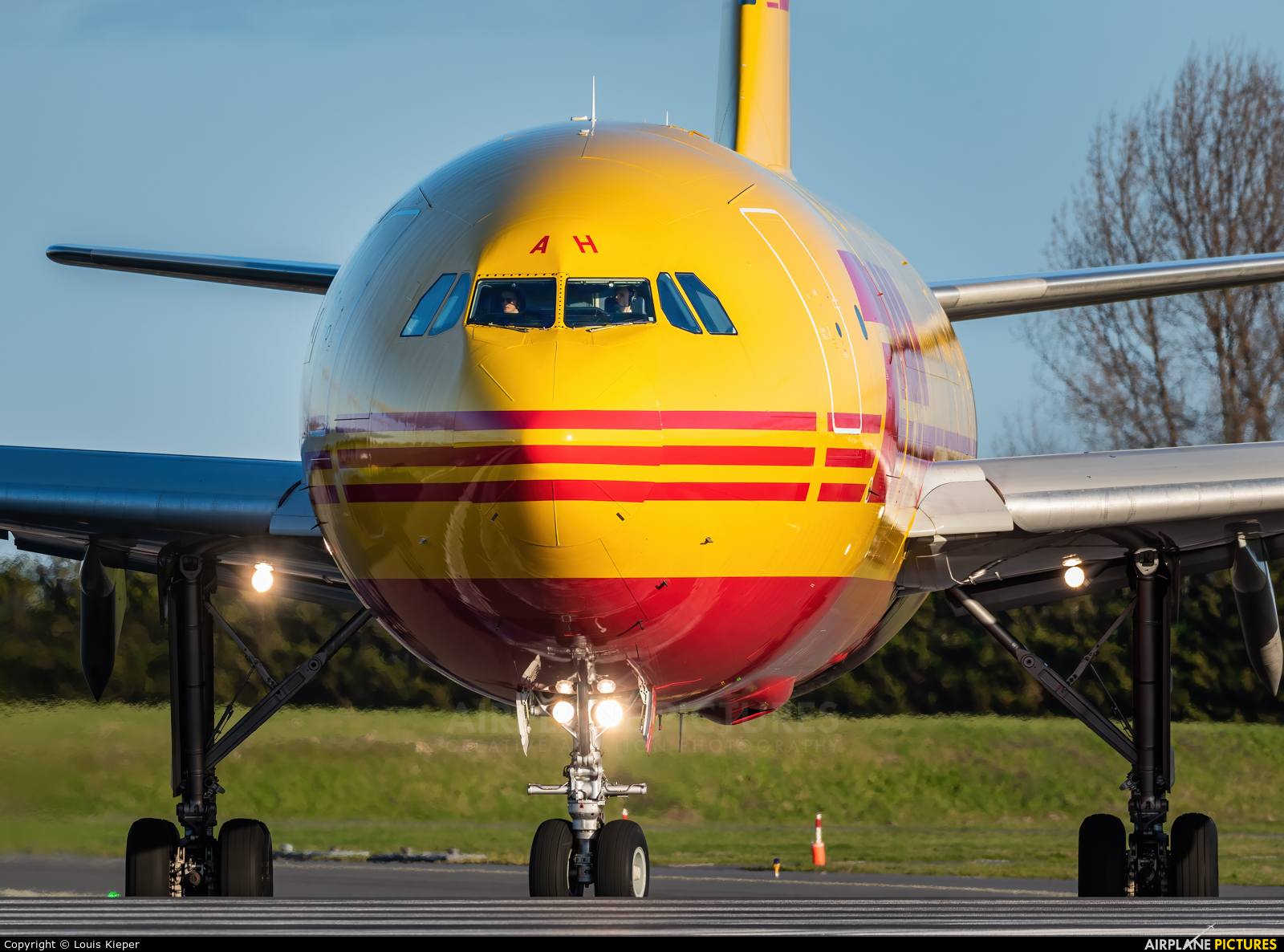 DHL Cargo D-AEAH aircraft at Amsterdam - Schiphol