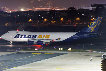 N493MC - Atlas Air Boeing 747-400F, ERF