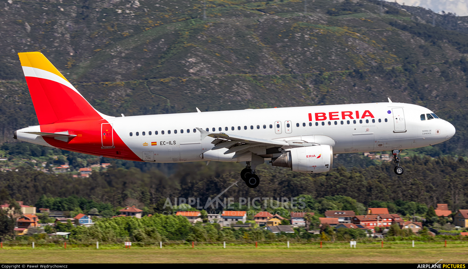 Iberia EC-ILS aircraft at Vigo