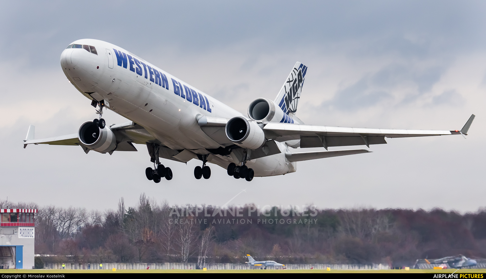 Western Global Airlines N546JN aircraft at Pardubice