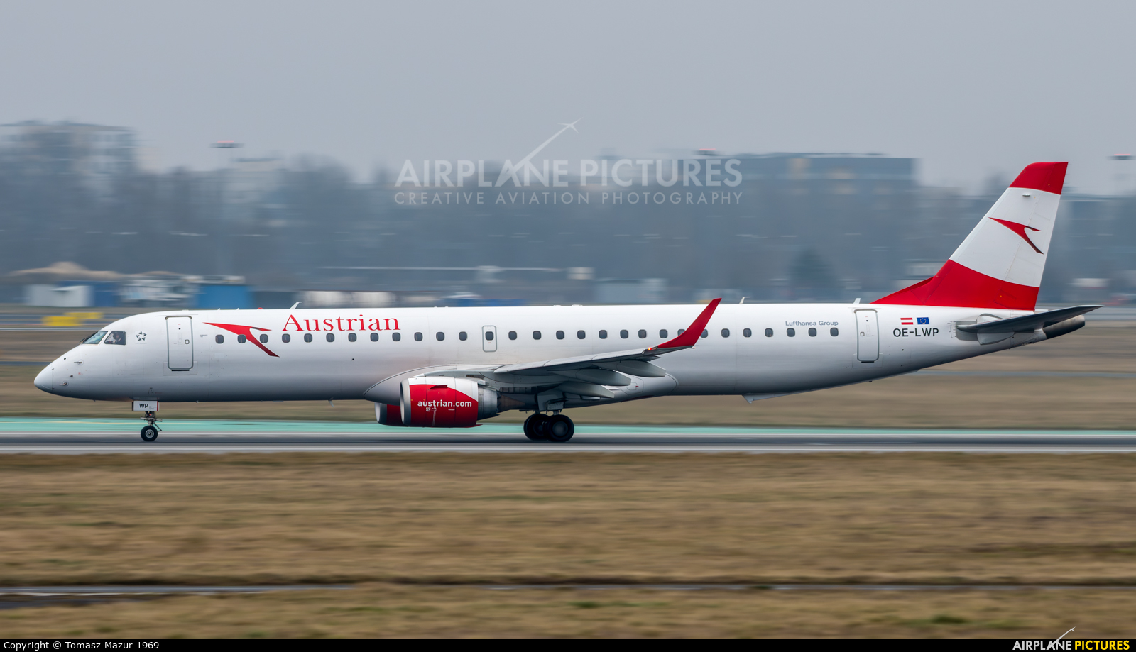 Austrian Airlines/Arrows/Tyrolean OE-LWP aircraft at Warsaw - Frederic Chopin